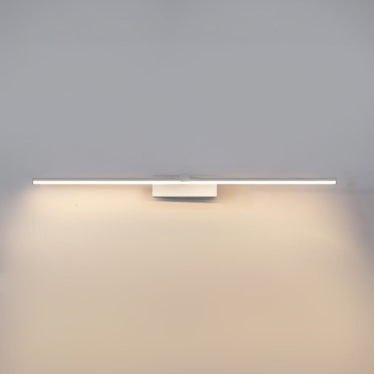 Modern Iron Linear Wall Sconce With Integrated LED for Hallway