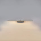 Modern Iron Linear Wall Sconce With Integrated LED for Hallway