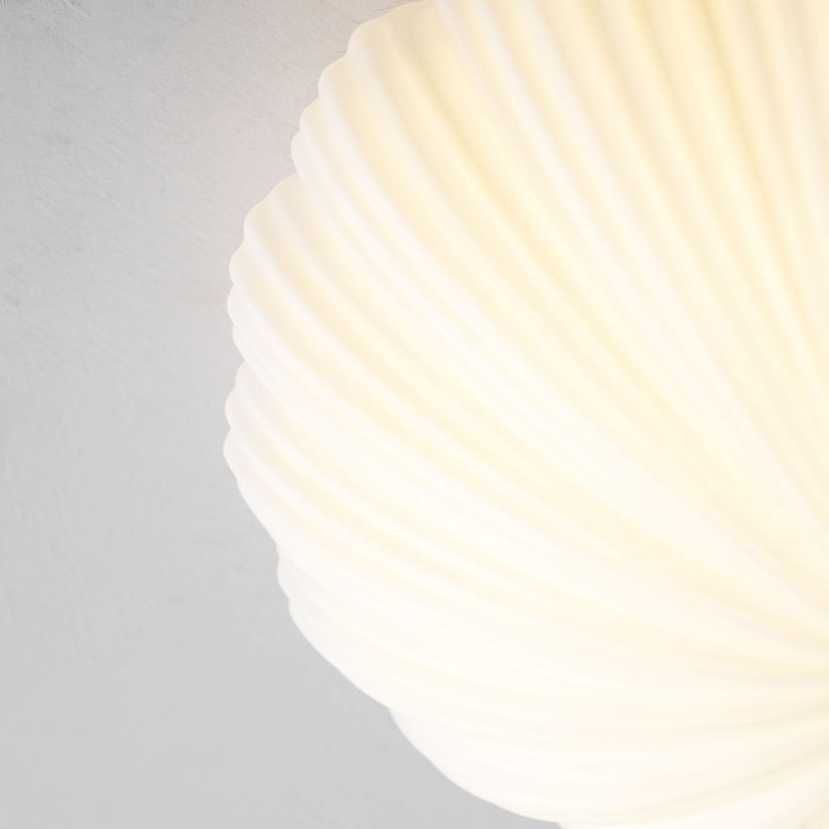 Modern Glass Flush Mount Ceiling Light