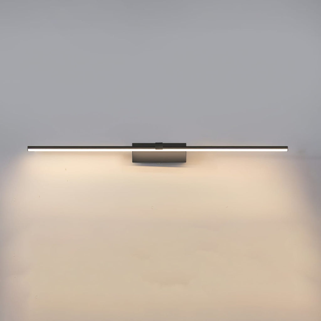 Modern Iron Linear Wall Sconce With Integrated LED for Hallway