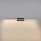 Modern Iron Linear Wall Sconce With Integrated LED for Hallway