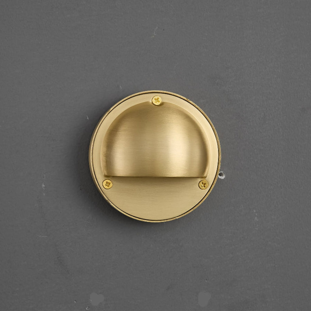 Modern Copper Wall Sconce With Dimmable Tri-Color Glow