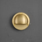 Modern Copper Wall Sconce With Dimmable Tri-Color Glow