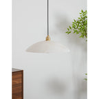 Modern Marble and Copper Pendant Light for Dining Room