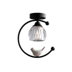 Modern Solid Brass Flush Mount Ceiling Light