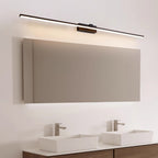 Modern Iron Linear Wall Sconce With Integrated LED for Hallway