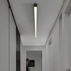 Minimalist Linear Metal Ceiling Light for Living Room