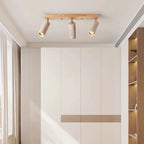 Modern Stone Linear Ceiling Light With Warm White Glow