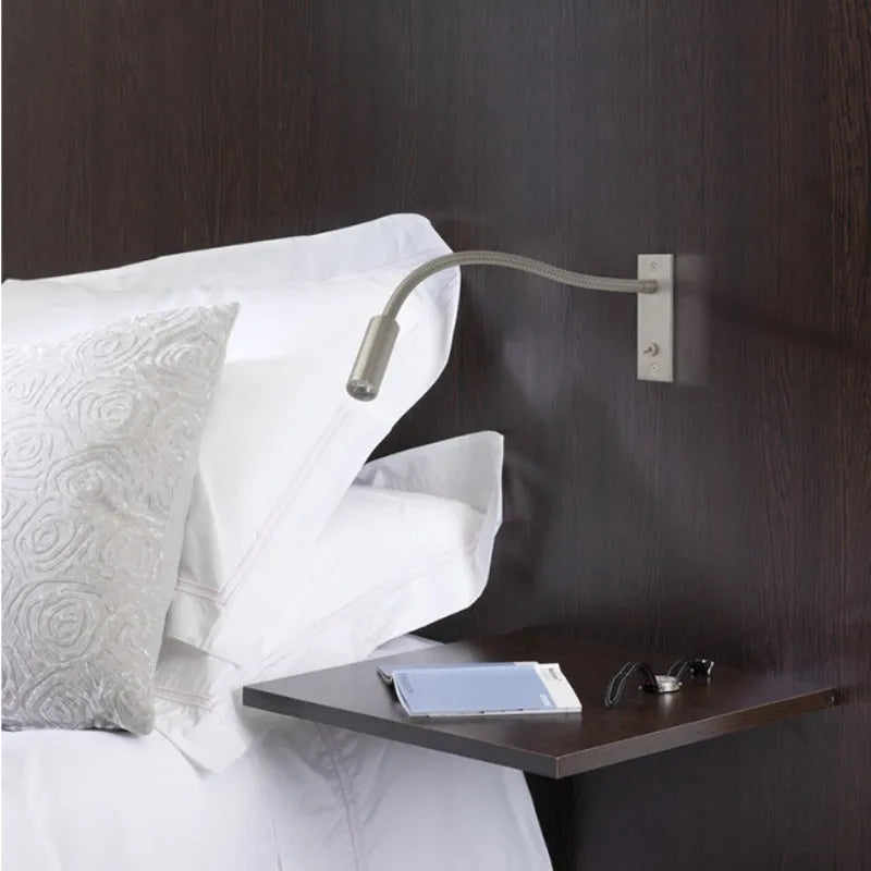 Modern Metal Wall Sconce for Bedroom and Home Office