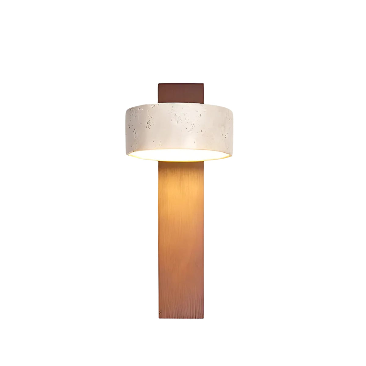 Modern Wood Wall Sconce with Bulb Included for Living Room