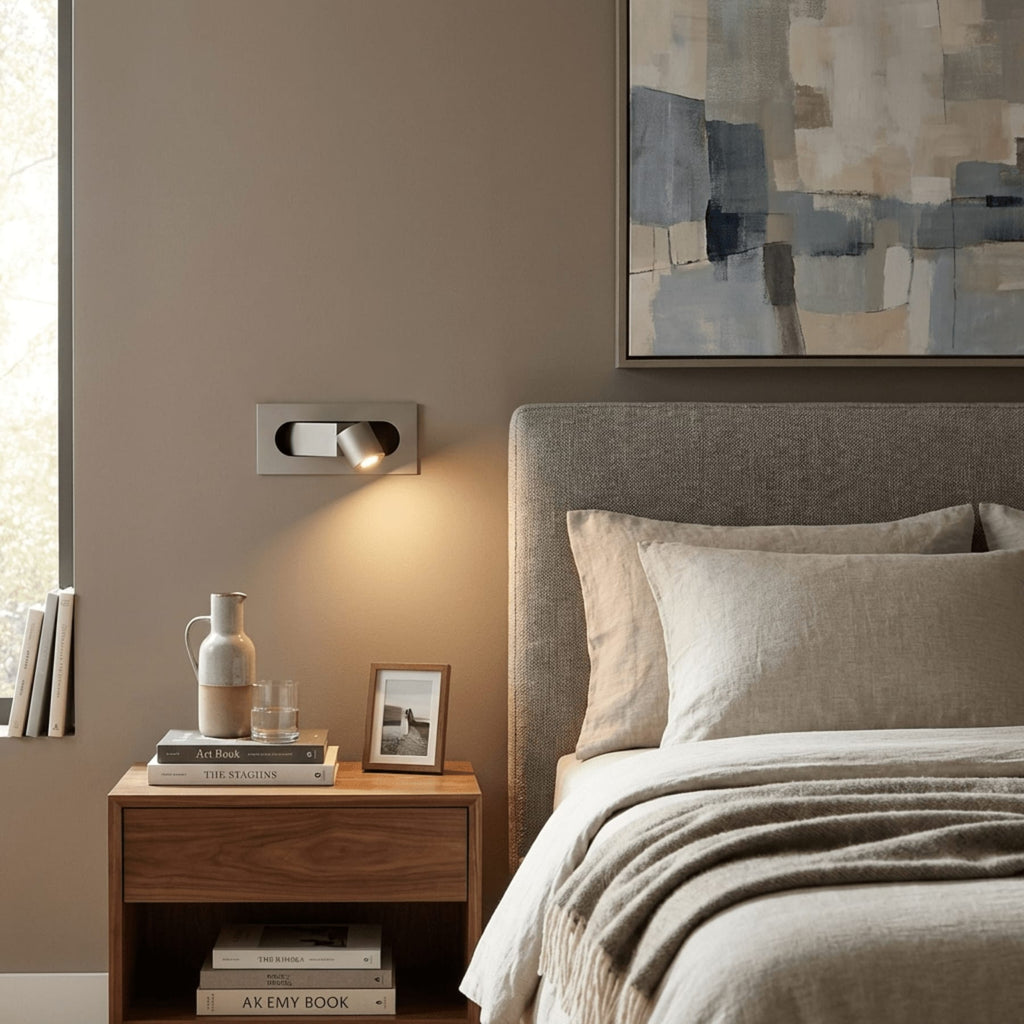 Modern Aluminum Wall Sconce for Bedroom and Living Room