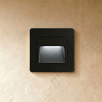 Minimalist Matte Plastic Wall Sconce for Hallway and Bedroom