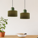 Bauhaus Glass E26 Pendant Light for Kitchen