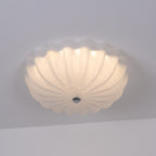 Vintage Glass Flush Mount Ceiling Light for Living Room