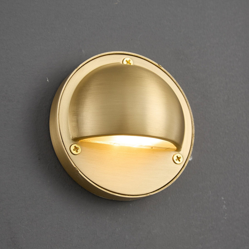 Modern Copper Wall Sconce With Dimmable Tri-Color Glow
