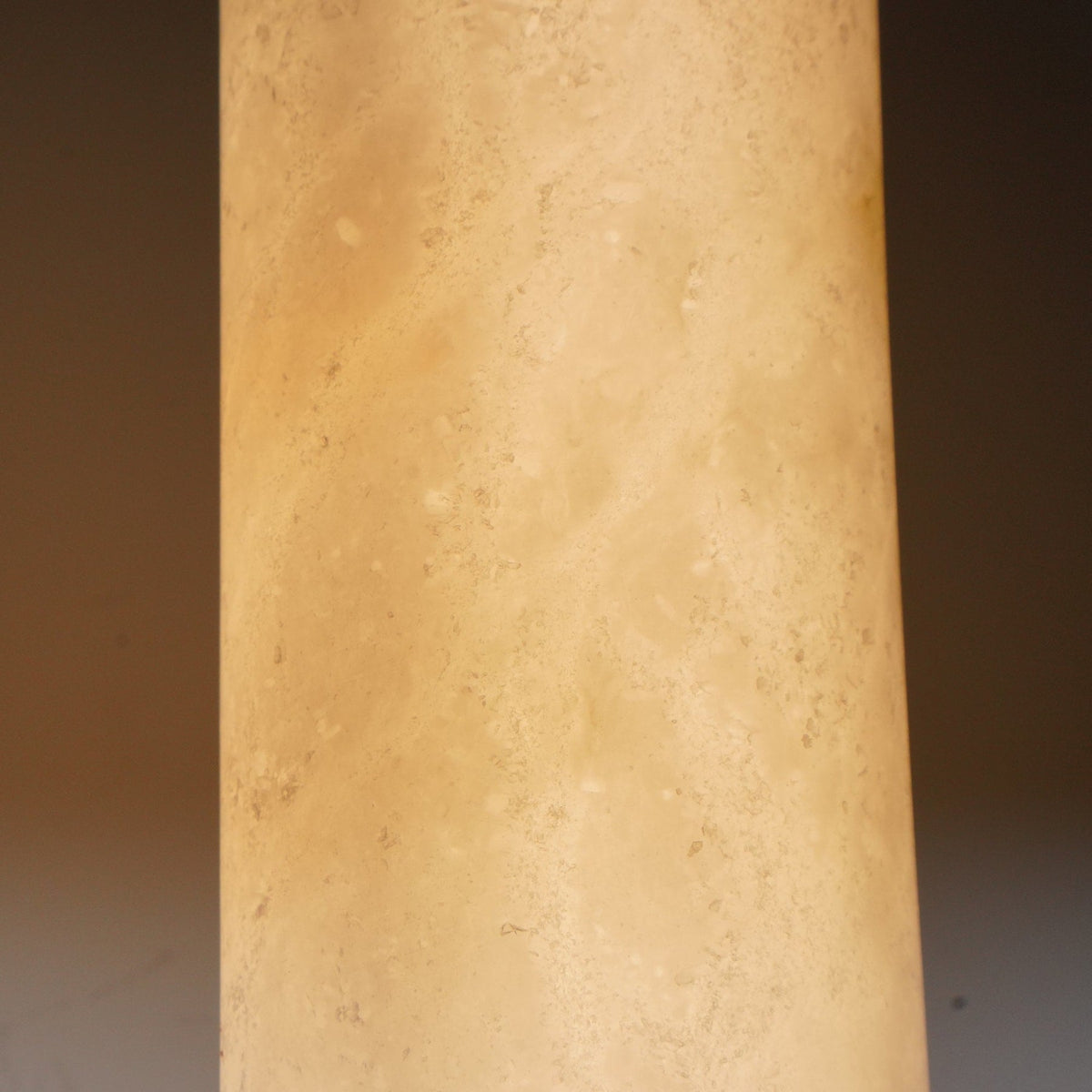 Modern Metal and Faux Alabaster Wall Sconce for Living Room