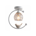 Modern Solid Brass Flush Mount Ceiling Light