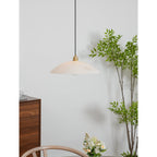 Modern Marble and Copper Pendant Light for Dining Room