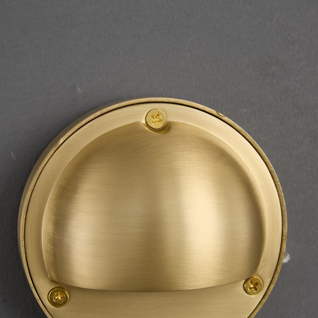 Modern Copper Wall Sconce With Dimmable Tri-Color Glow