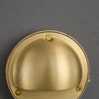 Modern Copper Wall Sconce With Dimmable Tri-Color Glow