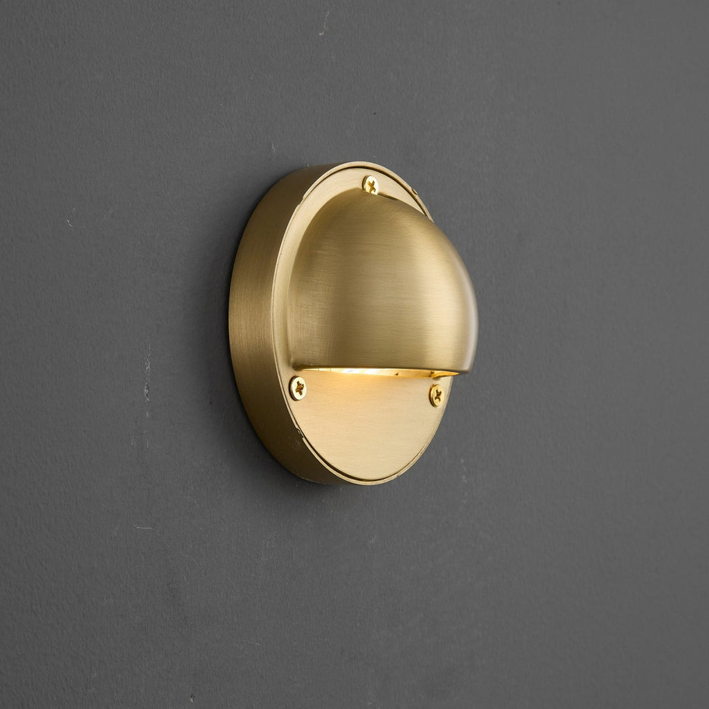 Modern Copper Wall Sconce With Dimmable Tri-Color Glow