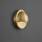 Modern Copper Wall Sconce With Dimmable Tri-Color Glow