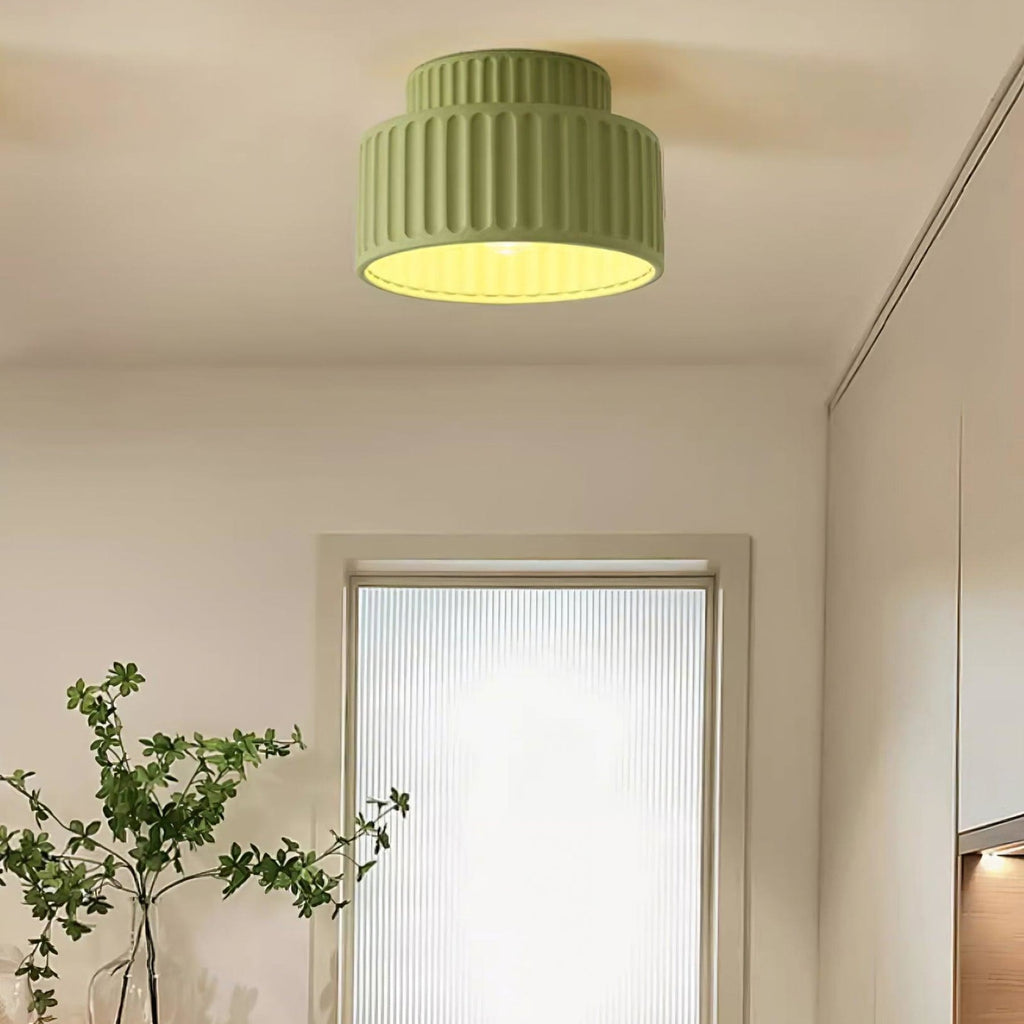 Modern Semi-Flush Ceiling Light for Living Room and Bedroom