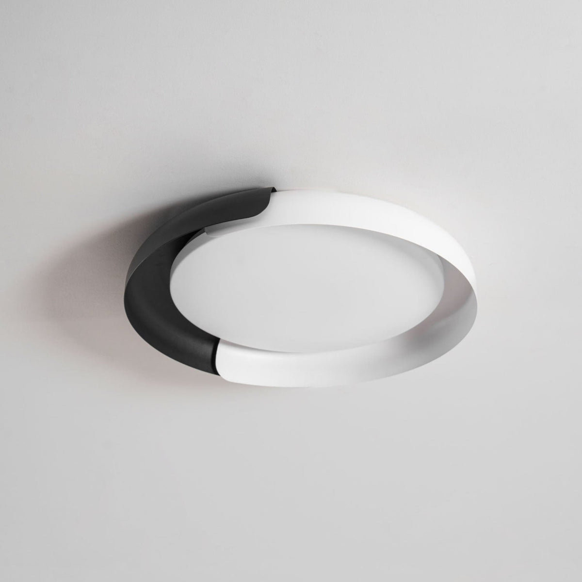 Modern Wood Flush Mount Ceiling Light for Living Room