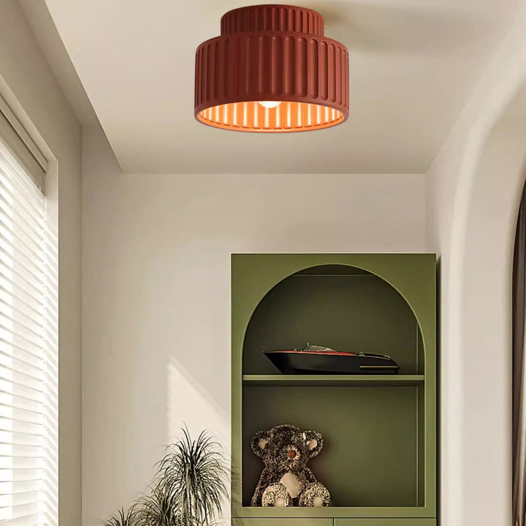Modern Semi-Flush Ceiling Light for Living Room and Bedroom