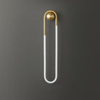 Minimalist Metal Wall Sconce for Living Room and Bedroom