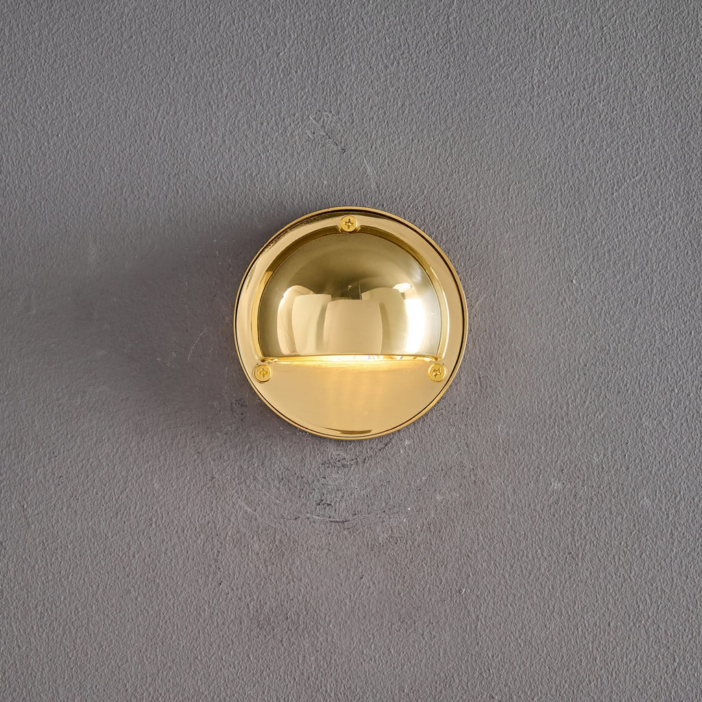 Modern Copper Wall Sconce With Dimmable Tri-Color Glow