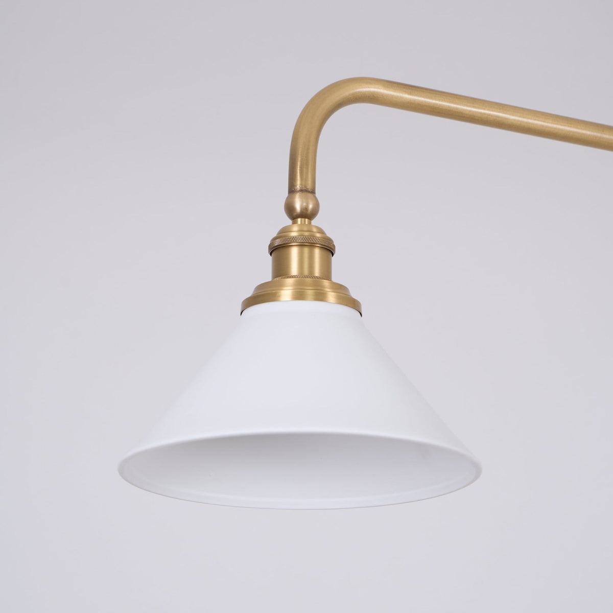 Modern Brass Pendant Light With Ceramic Shades for Dining Room