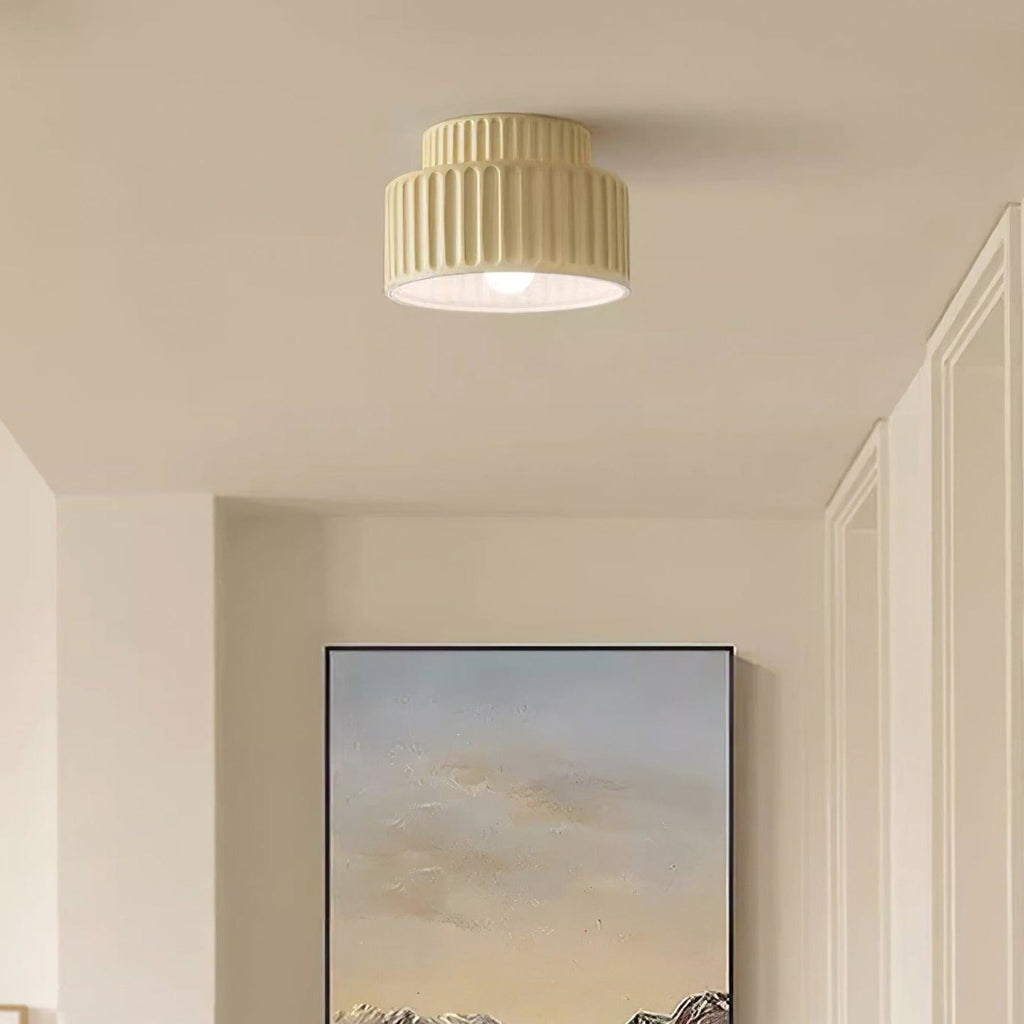 Modern Semi-Flush Ceiling Light for Living Room and Bedroom