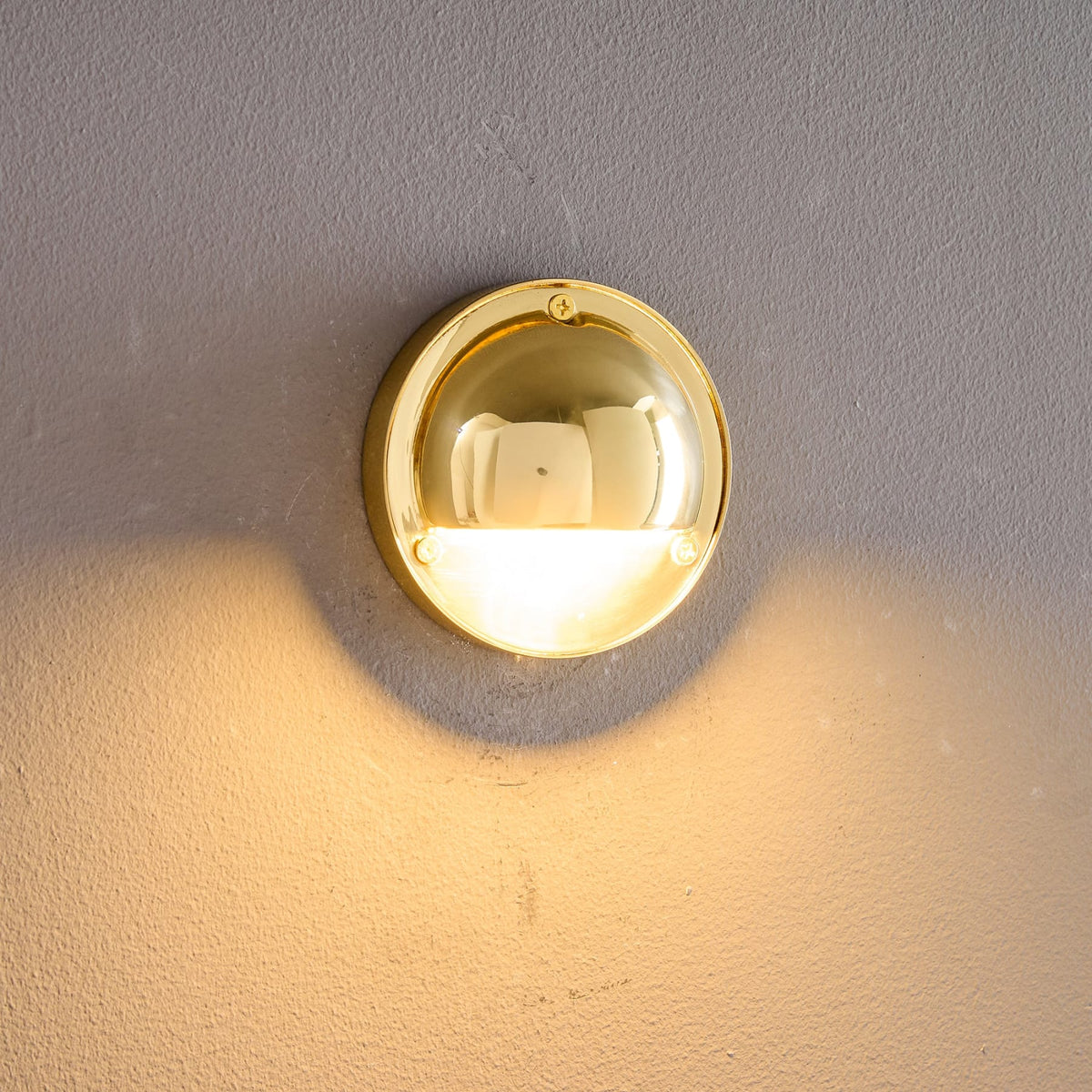 Modern Copper Wall Sconce With Dimmable Tri-Color Glow
