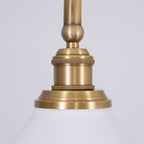 Modern Brass Pendant Light With Ceramic Shades for Dining Room