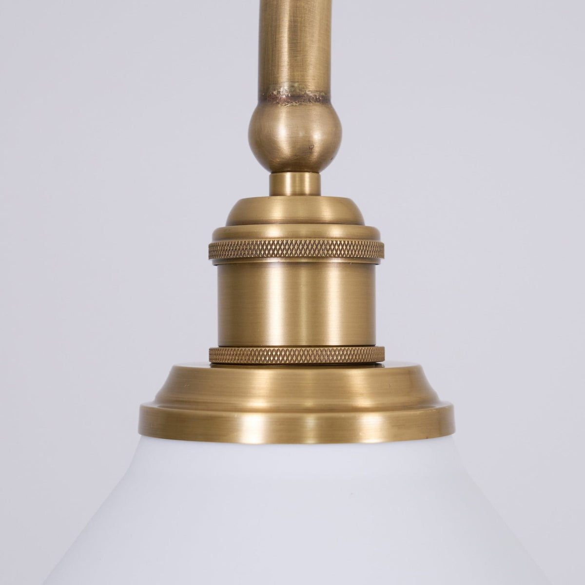 Modern Brass Pendant Light With Ceramic Shades for Dining Room