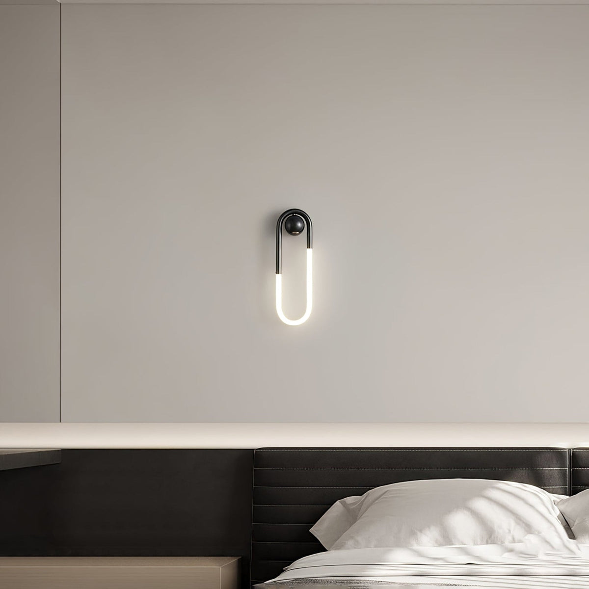 Minimalist Metal Wall Sconce for Living Room and Bedroom