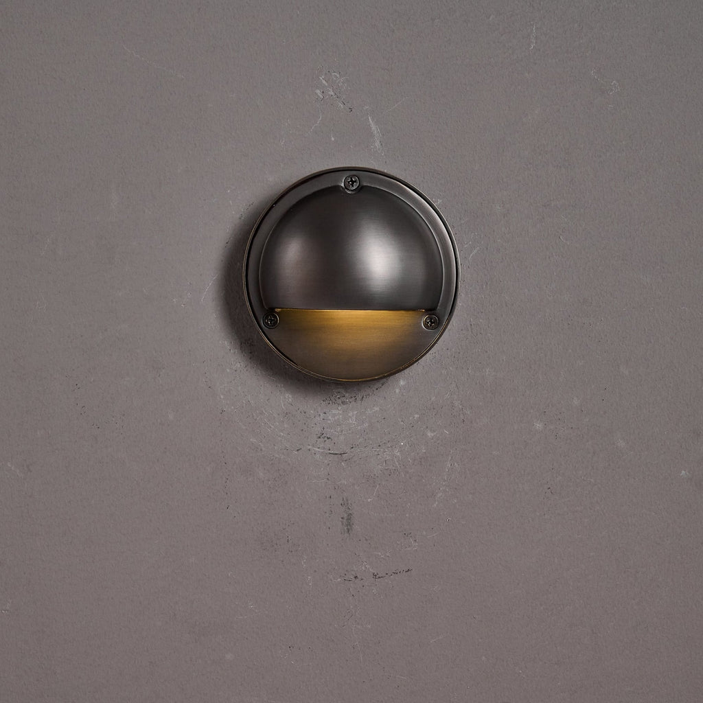 Modern Copper Wall Sconce With Dimmable Tri-Color Glow