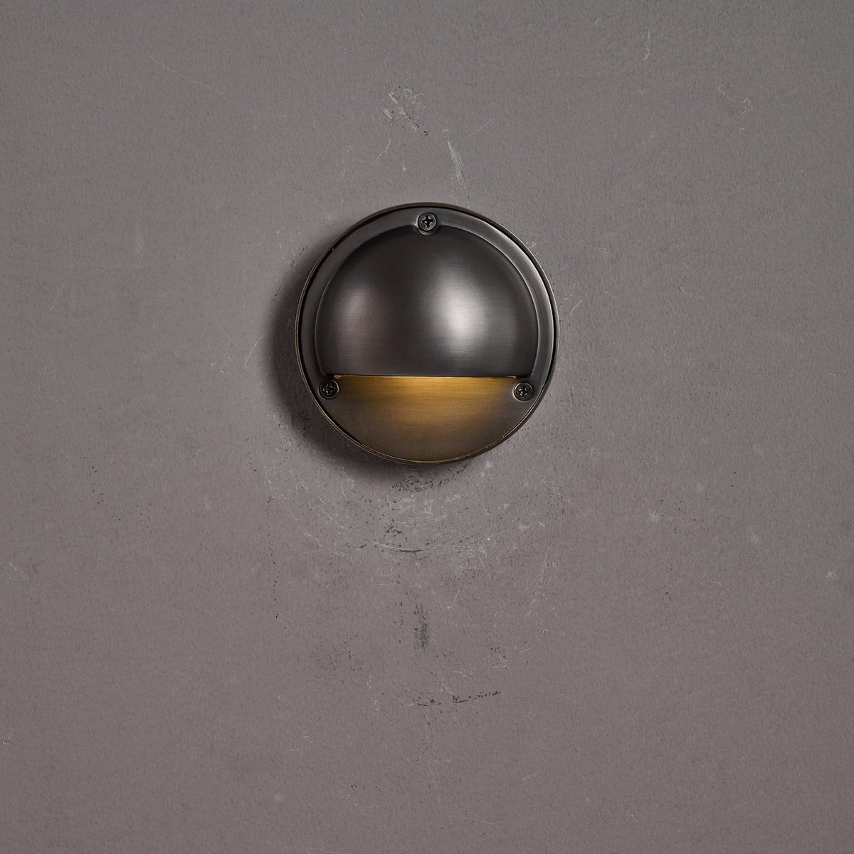 Modern Copper Wall Sconce With Dimmable Tri-Color Glow