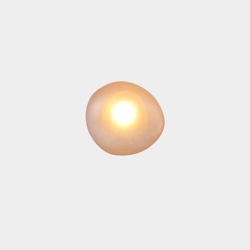 Modern Glass Wall Sconce With Warm Glass Shades
