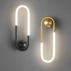Minimalist Metal Wall Sconce for Living Room and Bedroom