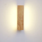 Modern Wood Wall Sconce for Living Room and Bedroom
