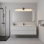 Minimalist Metal Linear Wall Sconce With Warm LED Glow