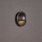 Modern Copper Wall Sconce With Dimmable Tri-Color Glow
