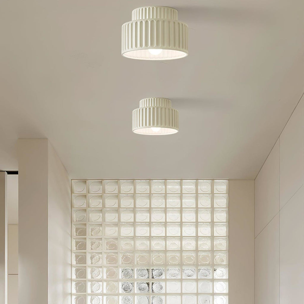 Modern Semi-Flush Ceiling Light for Living Room and Bedroom