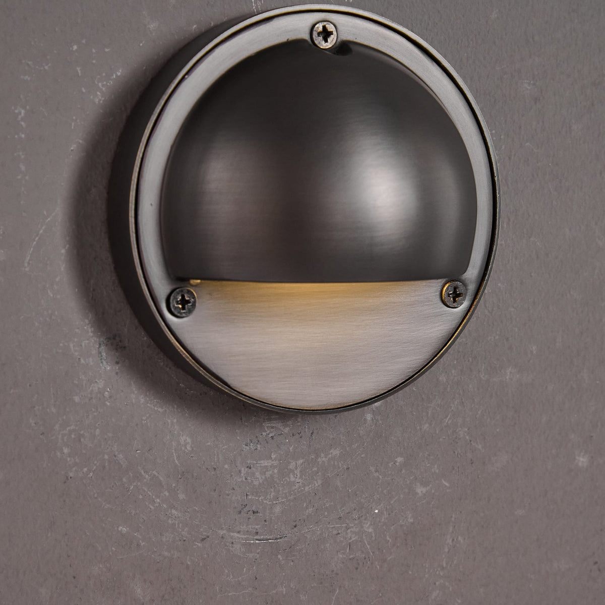 Modern Copper Wall Sconce With Dimmable Tri-Color Glow