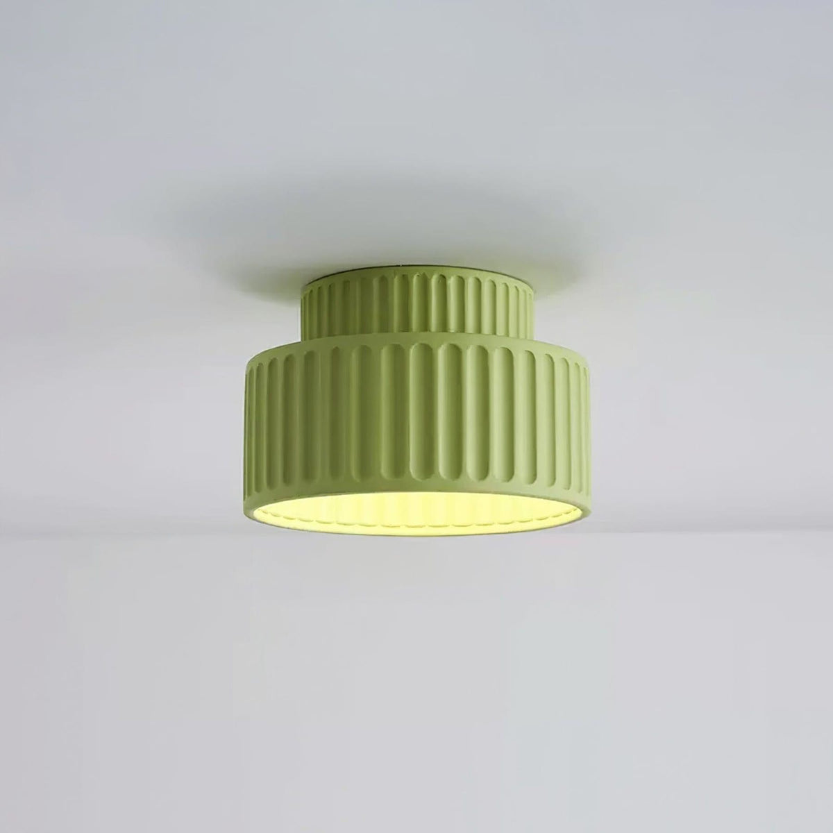 Modern Semi-Flush Ceiling Light for Living Room and Bedroom