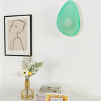 Modern Glass Wall Sconce With Warm Glass Shades
