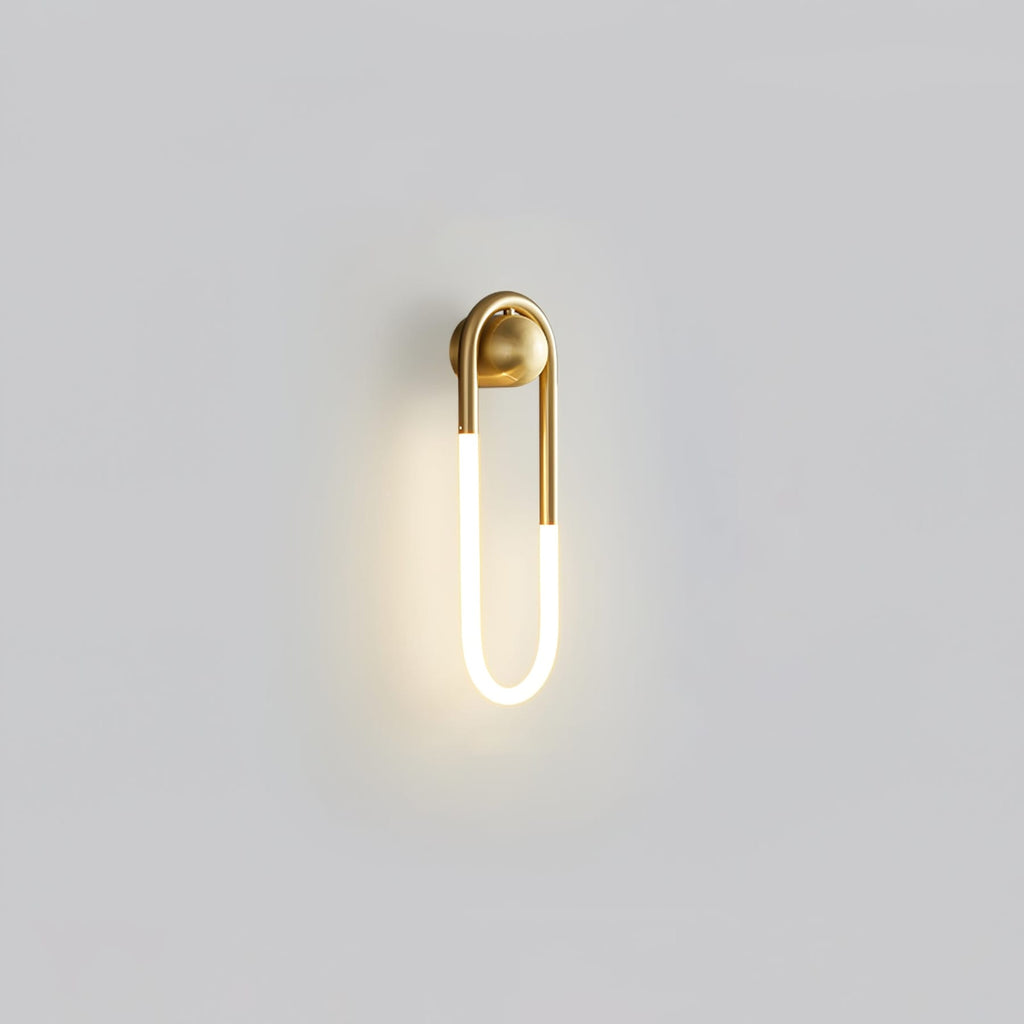 Minimalist Metal Wall Sconce for Living Room and Bedroom