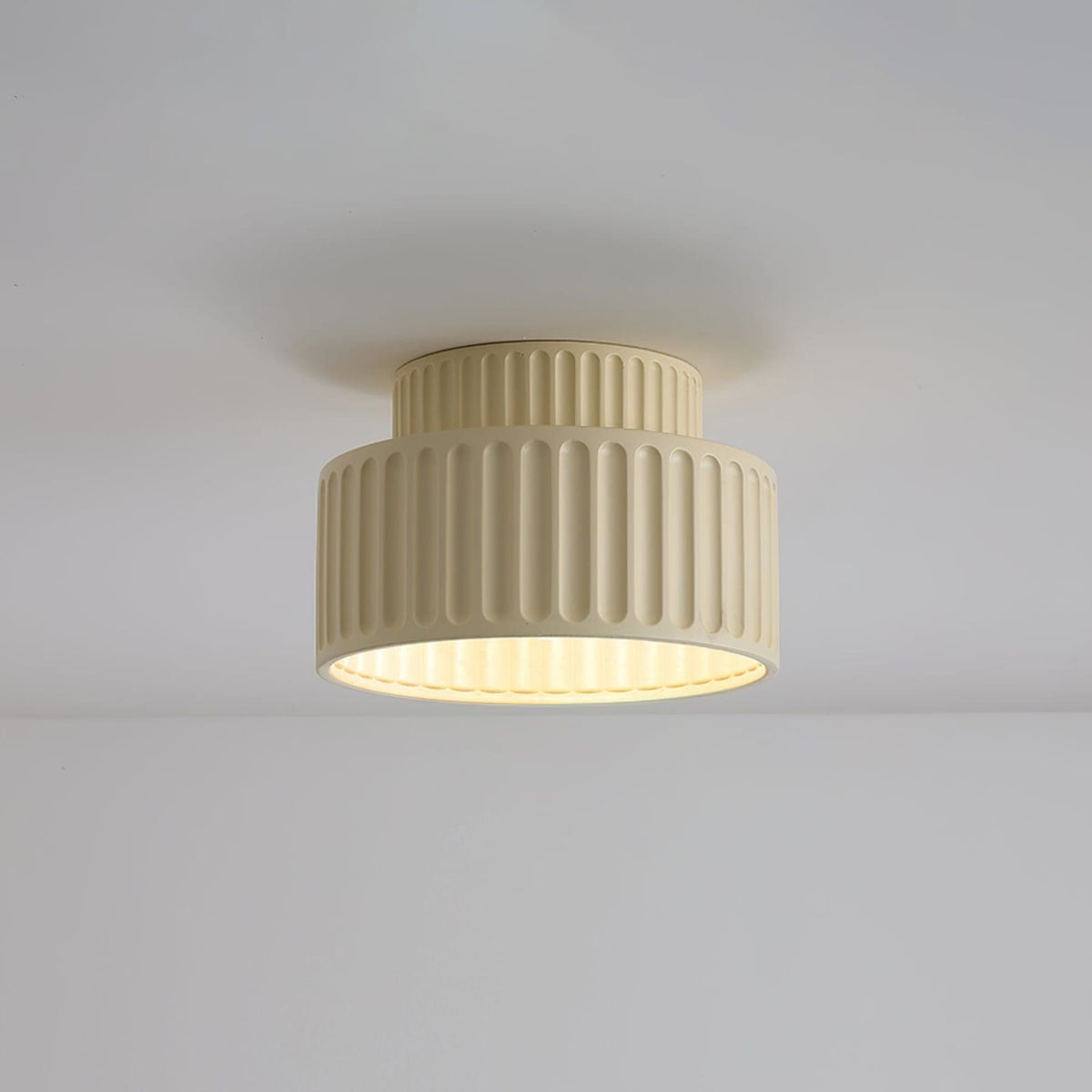 Modern Semi-Flush Ceiling Light for Living Room and Bedroom